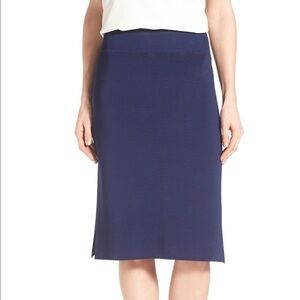 Side Slit Knit Pencil Skirt | Halogen​